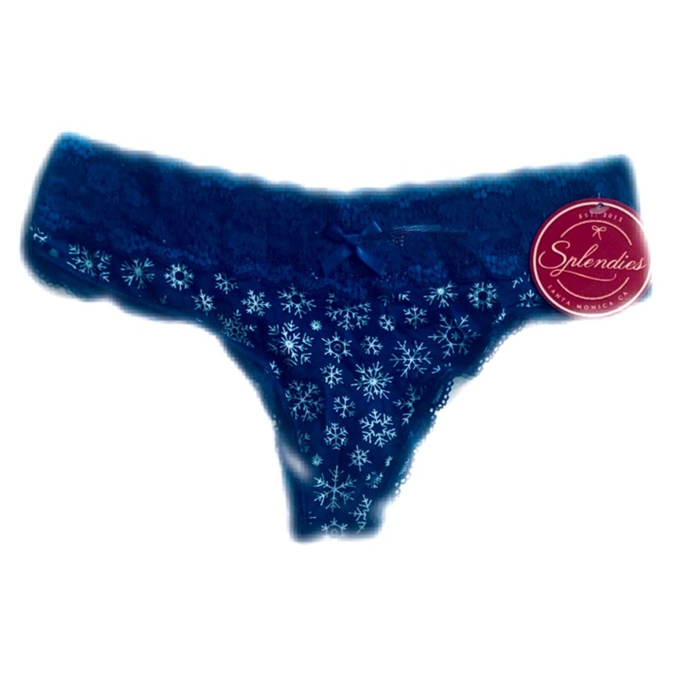 Snow Flakes Thong